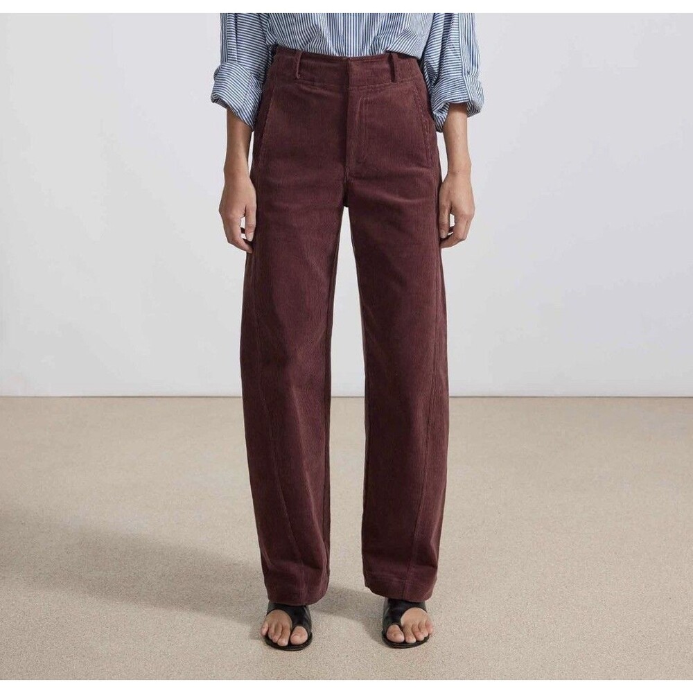 Apiece Apart Meridian Corduroy Barrel Leg Chino Pants